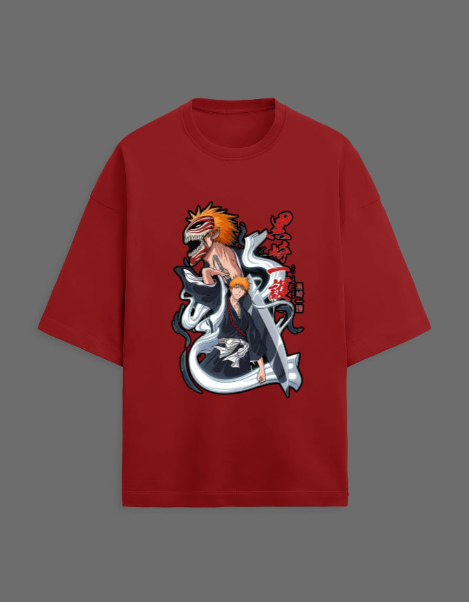 Ichigo Kurosaki Soul Reaper Graphic T-Shirt – Bleach Anime Premium Supima Tee