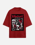 Muzan Kibutsuji Oversized Anime Graphic T-Shirt – Demon King Streetwear Tee
