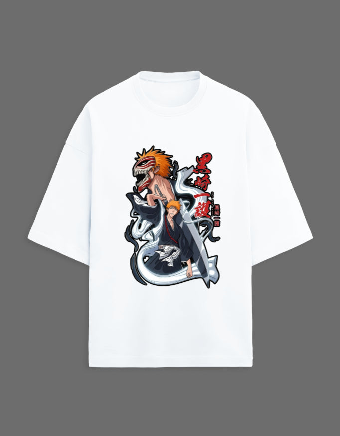 Ichigo Kurosaki Soul Reaper Graphic T-Shirt – Bleach Anime Premium Supima Tee