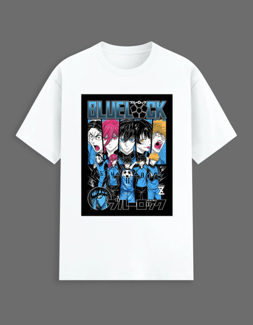 Blue Lock Anime Graphic T-Shirt – Premium Stretch Streetwear Soccer Tee