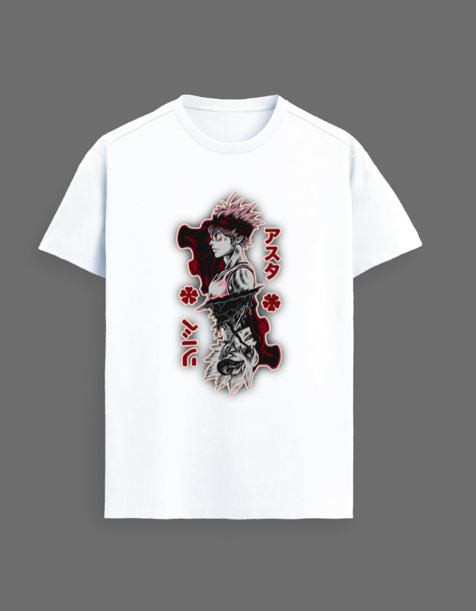 Asta Anti-Magic Graphic T-Shirt – Black Clover Premium Supima Cotton Tee