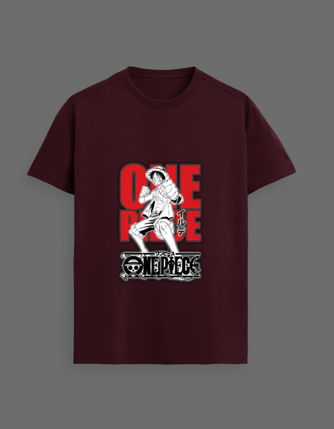 Monkey D. Luffy Pirate King Graphic T-Shirt – One Piece Anime Premium Tee