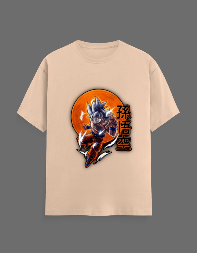 Ultra Instinct Goku Graphic T-Shirt – Dragon Ball Anime Regular Fit Tee