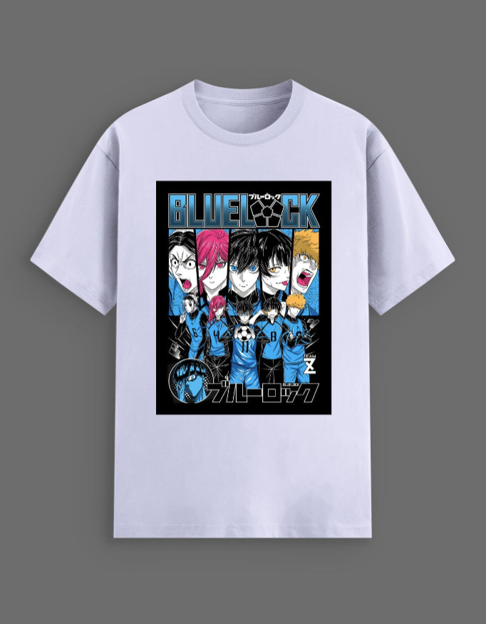 Blue Lock Anime Graphic T-Shirt – Premium Stretch Streetwear Soccer Tee