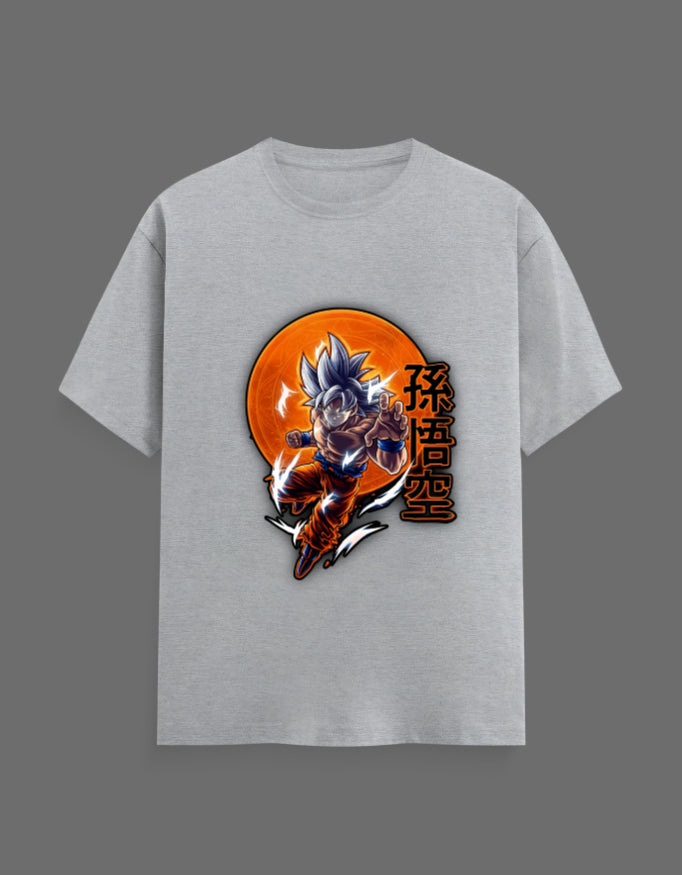 Ultra Instinct Goku Graphic T-Shirt – Dragon Ball Anime Regular Fit Tee