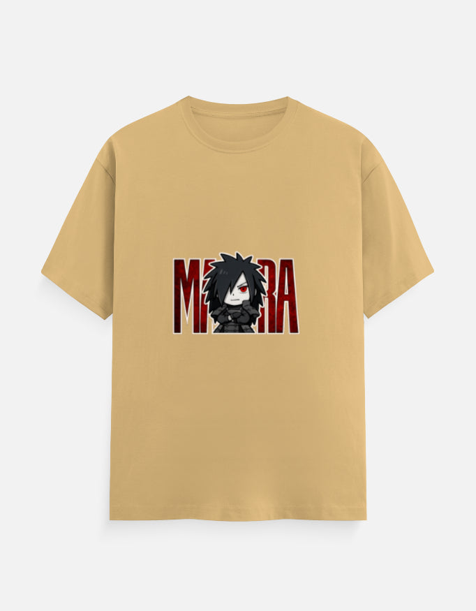 Madara Uchiha Anime Graphic Black T-Shirt – Power Mode Streetwear Cotton Tee