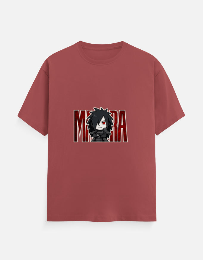 Madara Uchiha Anime Graphic Black T-Shirt – Power Mode Streetwear Cotton Tee