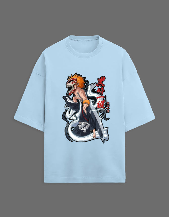 Ichigo Kurosaki Soul Reaper Graphic T-Shirt – Bleach Anime Premium Supima Tee