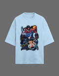 Sung Jin-Woo Oversized Anime Graphic T-Shirt – Shadow Monarch Streetwear Tee