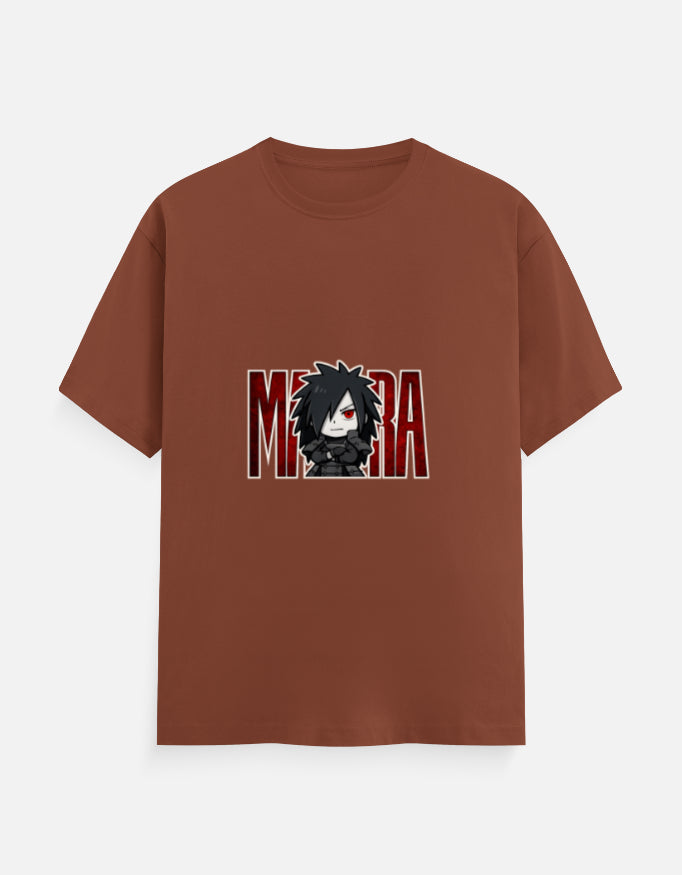 Madara Uchiha Anime Graphic Black T-Shirt – Power Mode Streetwear Cotton Tee
